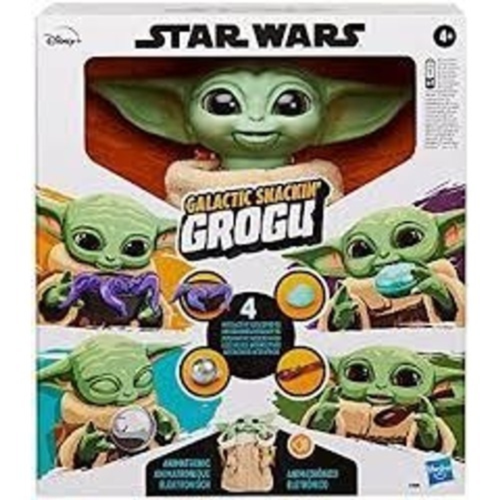 BABY YODA Galactic Snackin' Grogu Star Wars Mandalorian Toy